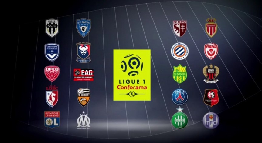 bảng xếp hạng Ligue 1