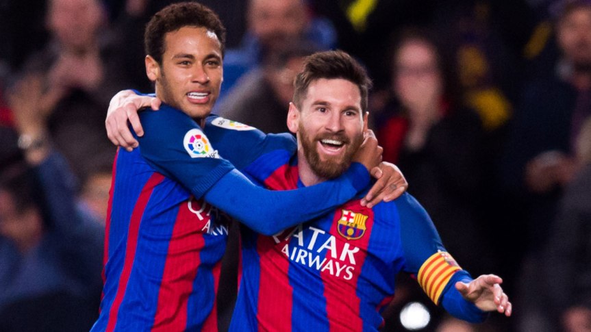 Neymar và Messi sẽ có cuộc đụng độ tại Champions League